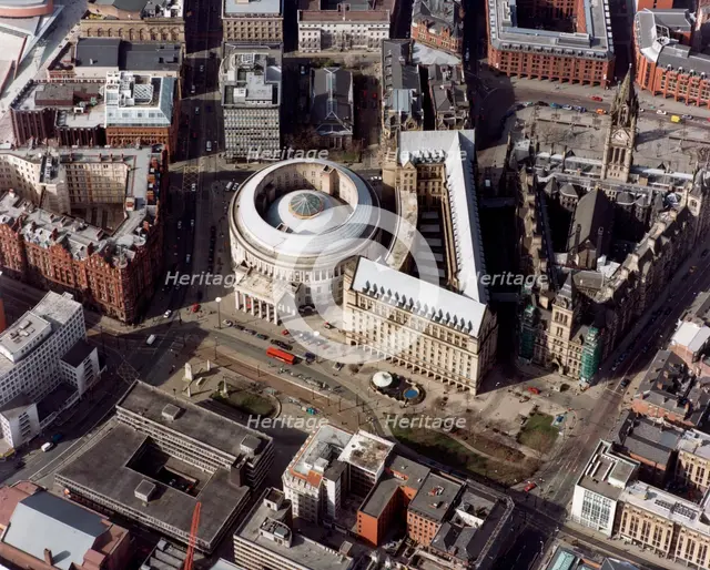 Town Hall and Central Library, Manchester, 2001. Artist: EH/RCHME staff photographer