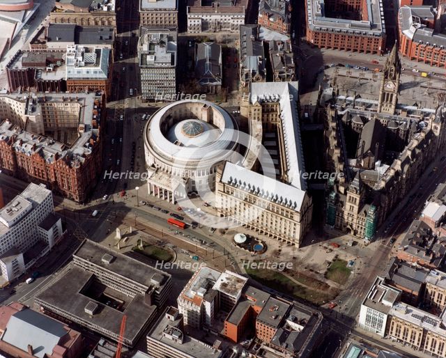 Town Hall and Central Library, Manchester, 2001. Artist: EH/RCHME staff photographer