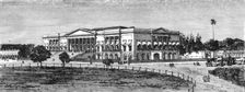 Town Hall, Bombay; Bombay and the Malabar Coast 1875. Creator: C. B. Low