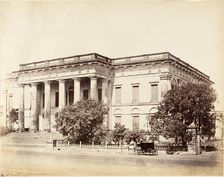 Town Hall, Calcutta, 1850s. Creator: Captain R. B. Hill