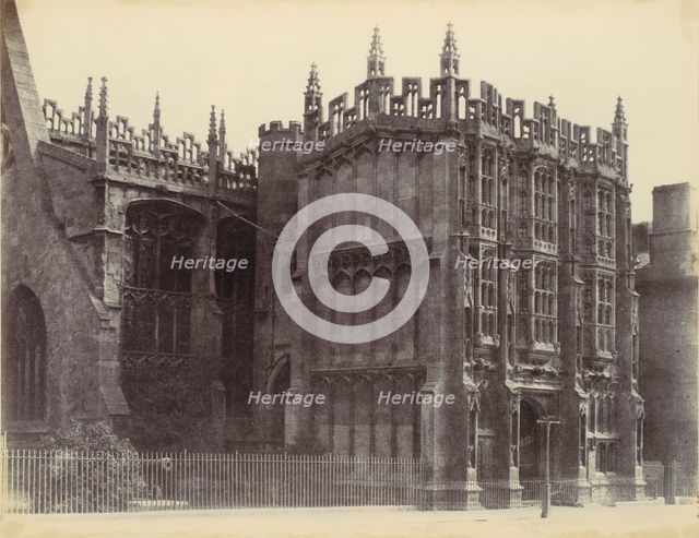 Town Hall, Cirencester, 1858. Creator: Alfred Capel-Cure.
