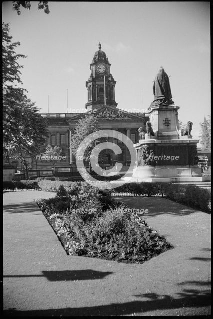 Town Hall, Dalton Square, Lancaster, Lancashire, c1955-c1980. Creator: Ursula Clark.