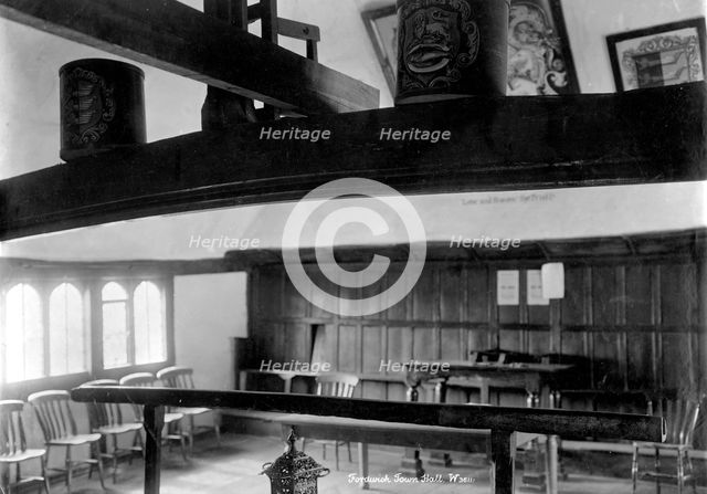 Town Hall, Fordwich, Kent, 1890-1910. Artist: Unknown