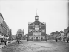 Town Hall, High Street, Thame, Oxfordshire, c1888. Creator: Henry Taunt