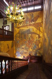 Town hall interior, Santa Cruz de la Palma, La Palma, Canary Islands, Spain, 2009. Creator: Peter Thompson