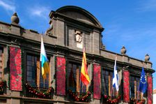 Town Hall, La Laguna, Tenerife, Canary Islands, 2007. Creator: Peter Thompson
