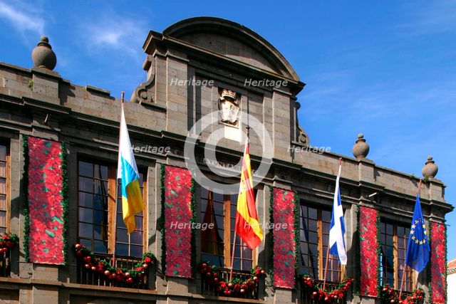 Town Hall, La Laguna, Tenerife, Canary Islands, 2007. Creator: Peter Thompson.