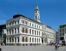 Town Hall, Riga, Latvia. Creator: Peter Thompson