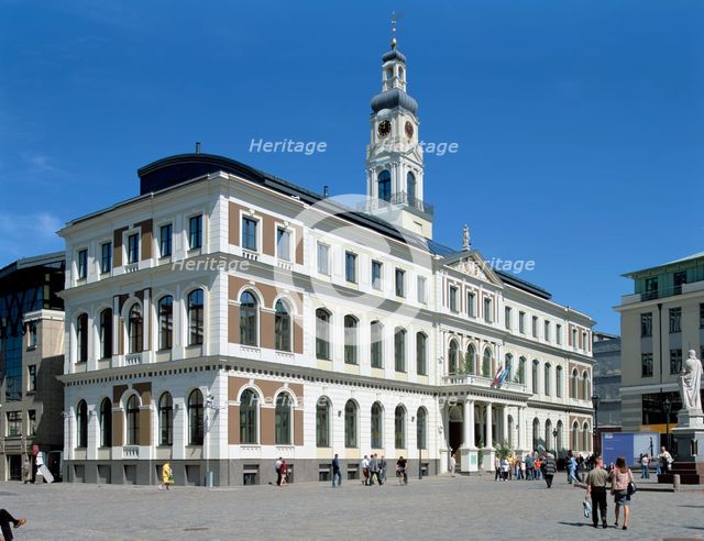 Town Hall, Riga, Latvia. Creator: Peter Thompson.