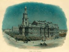 Town Hall, Sydney, New South Wales, Australia, 1896. Creator: C Wilkinson