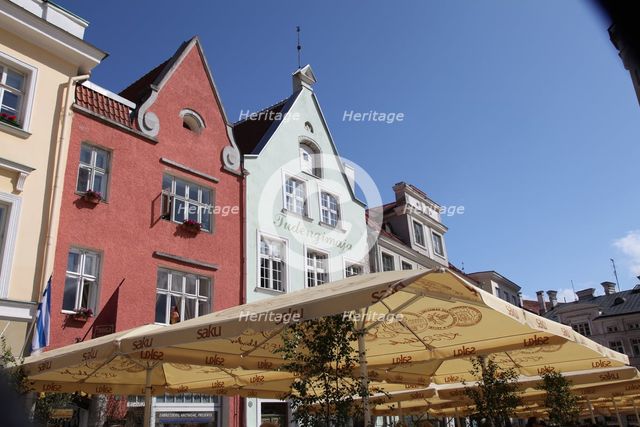 Town Hall Square, Tallin, Estonia, 2011. Creator: Sheldon Marshall.