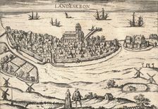 Town of Landskrona, Sweden, 1580s