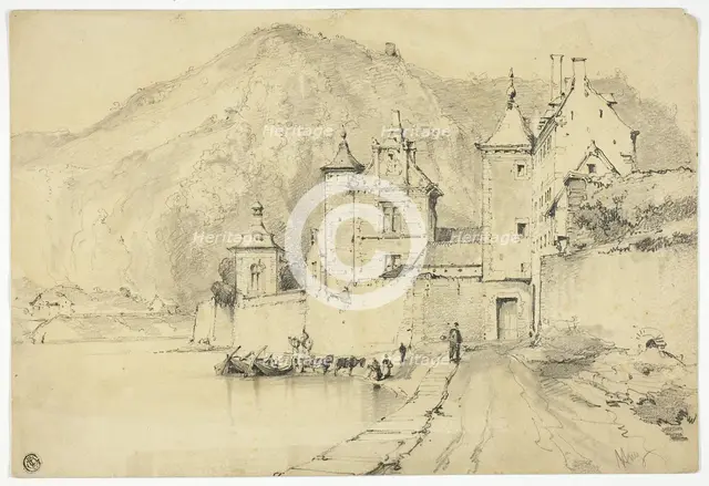 Town on the Meuse, n.d. Creator: Arnauld de Vuez.