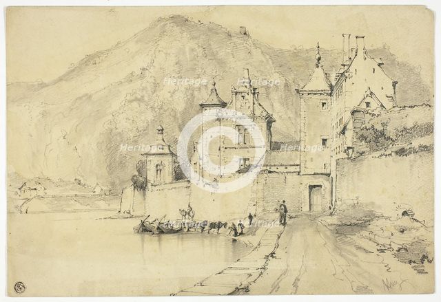 Town on the Meuse, n.d. Creator: Arnauld de Vuez.