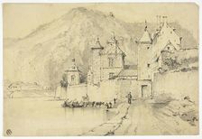Town on the Meuse, n.d. Creator: Arnauld de Vuez