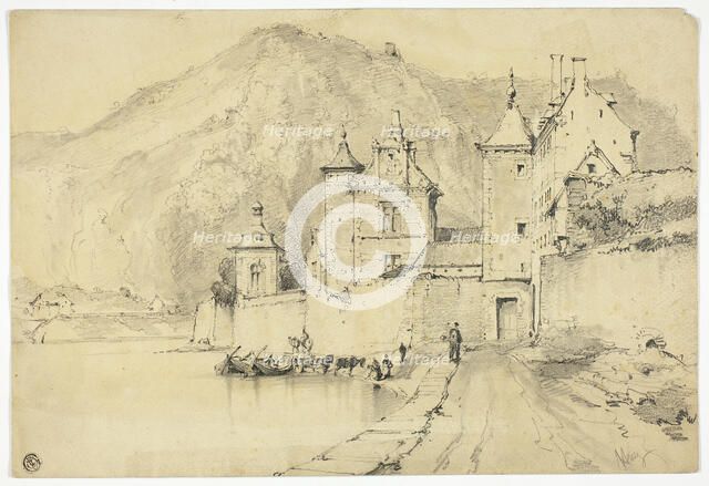 Town on the Meuse, n.d. Creator: Arnauld de Vuez.