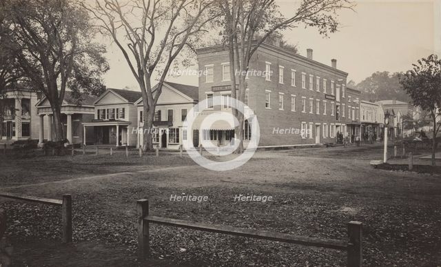 Town Square, Berkshire, Massachusetts, between 1890 and 1900. Creator: Unknown.