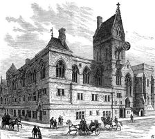 Townhall of Dover, opened by the Duke and Duchess of Connaught, 1883. Creator: Unknown