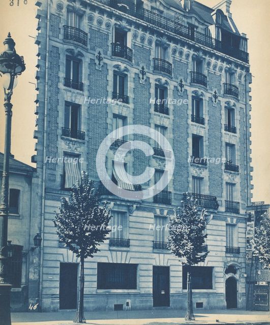 Townhouse Facade, c. 1900. Creator: Unidentified Photographer.