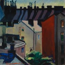 Townscape, 1926. Creator: Vaino Kunnas