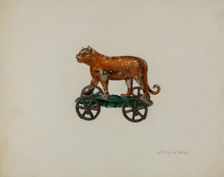 Toy Animal, c. 1941. Creator: Stanley Chin