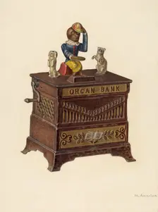 Toy Bank, 1935/1942. Creator: Nicholas Amantea