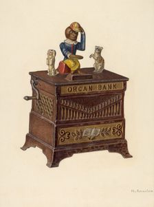 Toy Bank, 1935/1942. Creator: Nicholas Amantea