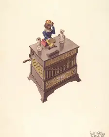 Toy Bank, 1935/1942. Creator: Paul Kelly