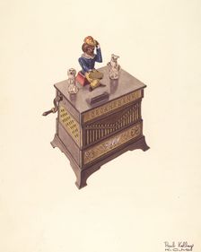 Toy Bank, 1935/1942. Creator: Paul Kelly