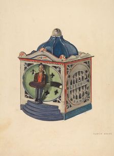 Toy Bank, c. 1937. Creator: Florian Rokita