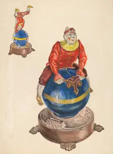 Toy Bank, c. 1937. Creator: Lew Tower