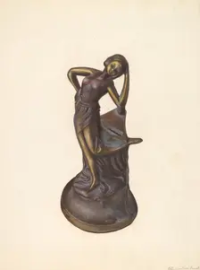 Toy Bank, c. 1938. Creator: Clementine Fossek