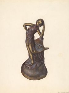 Toy Bank, c. 1938. Creator: Clementine Fossek