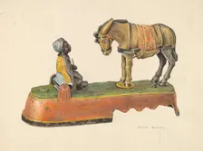 Toy Bank, c. 1938. Creator: Bertha Semple