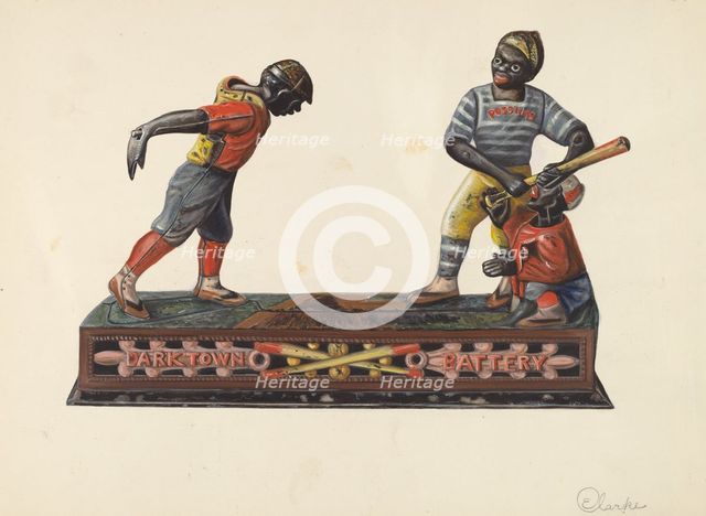 Toy Bank, c. 1938. Creator: Ethel Clarke.