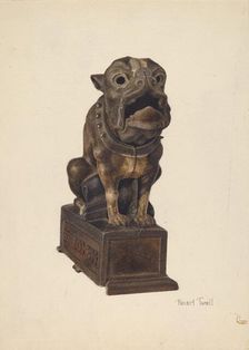 Toy Bank, c. 1938. Creator: Pearl Torell