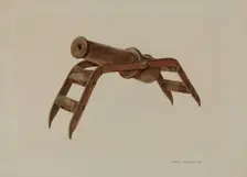 Toy Cannon, 1938. Creator: Albert Geuppert