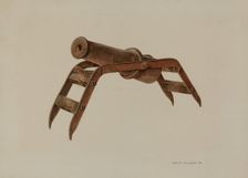Toy Cannon, 1938. Creator: Albert Geuppert