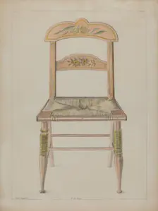 Toy Chair, c. 1936. Creator: Edith Magnette