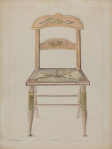 Toy Chair, c. 1936. Creator: Edith Magnette