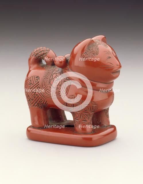 Toy Dog, 19th century. Creator: Unknown.