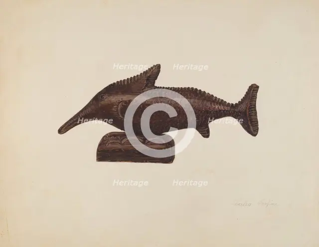 Toy Fish, c. 1940. Creator: Charles Garjian.