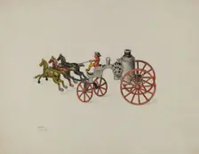 Toy Fire Engine, 1935/1942. Creator: Harry Grossen