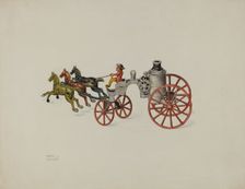 Toy Fire Engine, 1935/1942. Creator: Harry Grossen