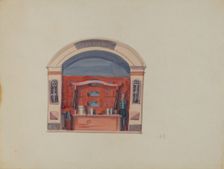 Toy Grocery Store, c. 1936. Creator: Raoul Du Bois