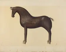 Toy Horse, 1935/1942. Creator: Mina Lowry
