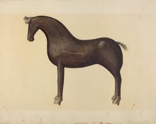 Toy Horse, 1935/1942. Creator: Mina Lowry
