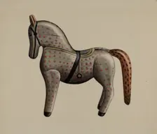 Toy Horse, 1935/1942. Creator: Unknown