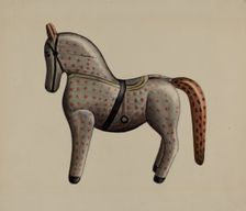 Toy Horse, 1935/1942. Creator: Unknown