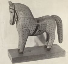 Toy Horse, 1935/1942. Creator: Unknown